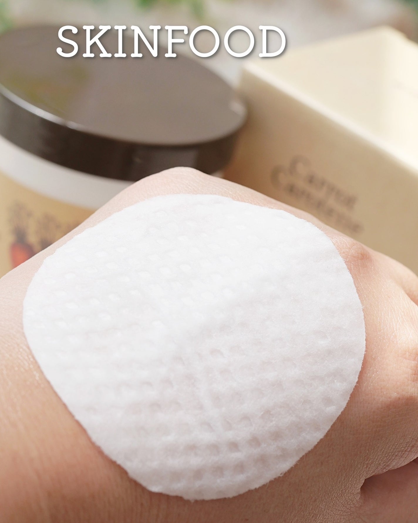 キャロットカロテン カーミングウォーターパッド/SKINFOOD/トナーパッドを使ったクチコミ(4枚目)