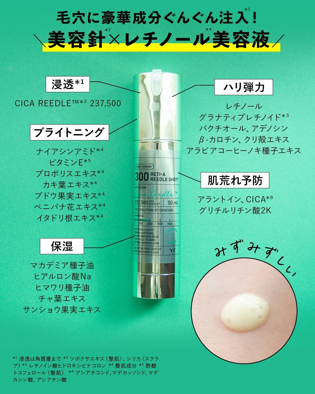 シカレチA マスク/VT/シートマスク・パックを使ったクチコミ(4枚目)