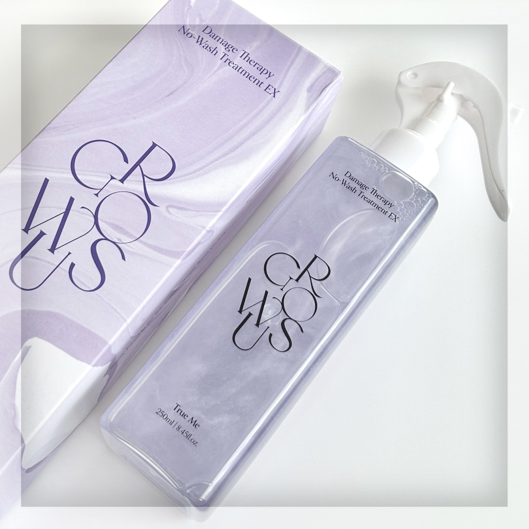 ダメージセラピーノーウォッシュトリートメントEXトゥルーミー (ムスクの香り)/GROWUS/ヘアミストを使ったクチコミ（1枚目）