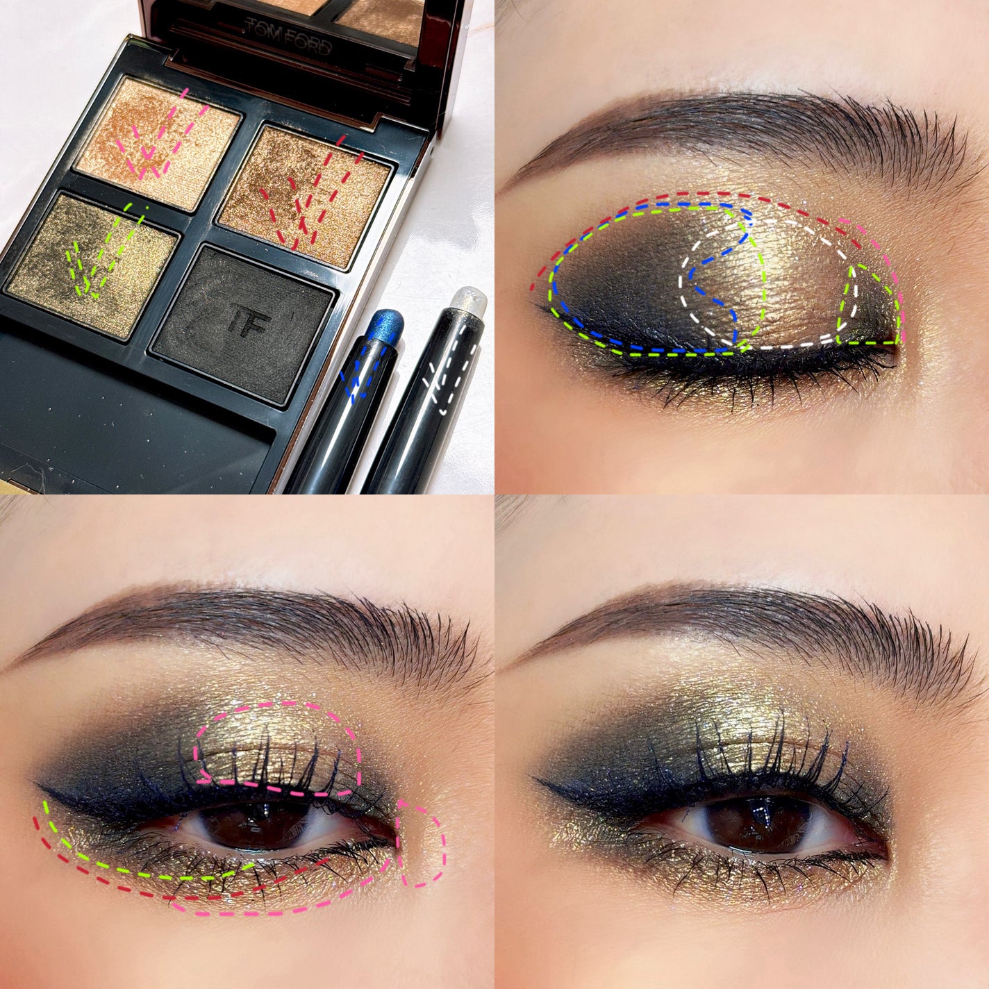 アイ カラー クォード/TOM FORD BEAUTY/アイシャドウパレットを使ったクチコミ(5枚目)