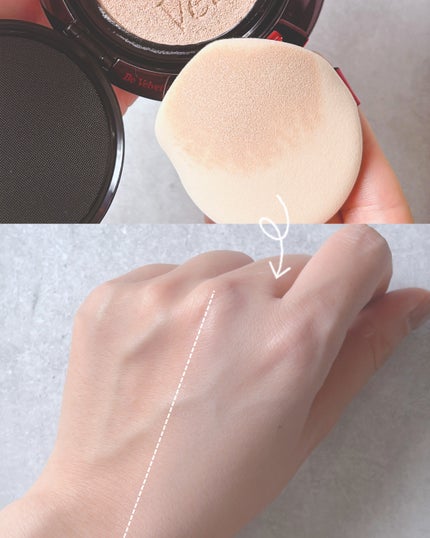 ビーベルベット カバークッション/espoir/クッションファンデーションを使ったクチコミ(3枚目)