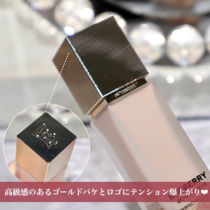 バーバリー ビヨンド ウェア パーフェクティング マット/Burberry Beauty/リキッドファンデーションを使ったクチコミ(5枚目)