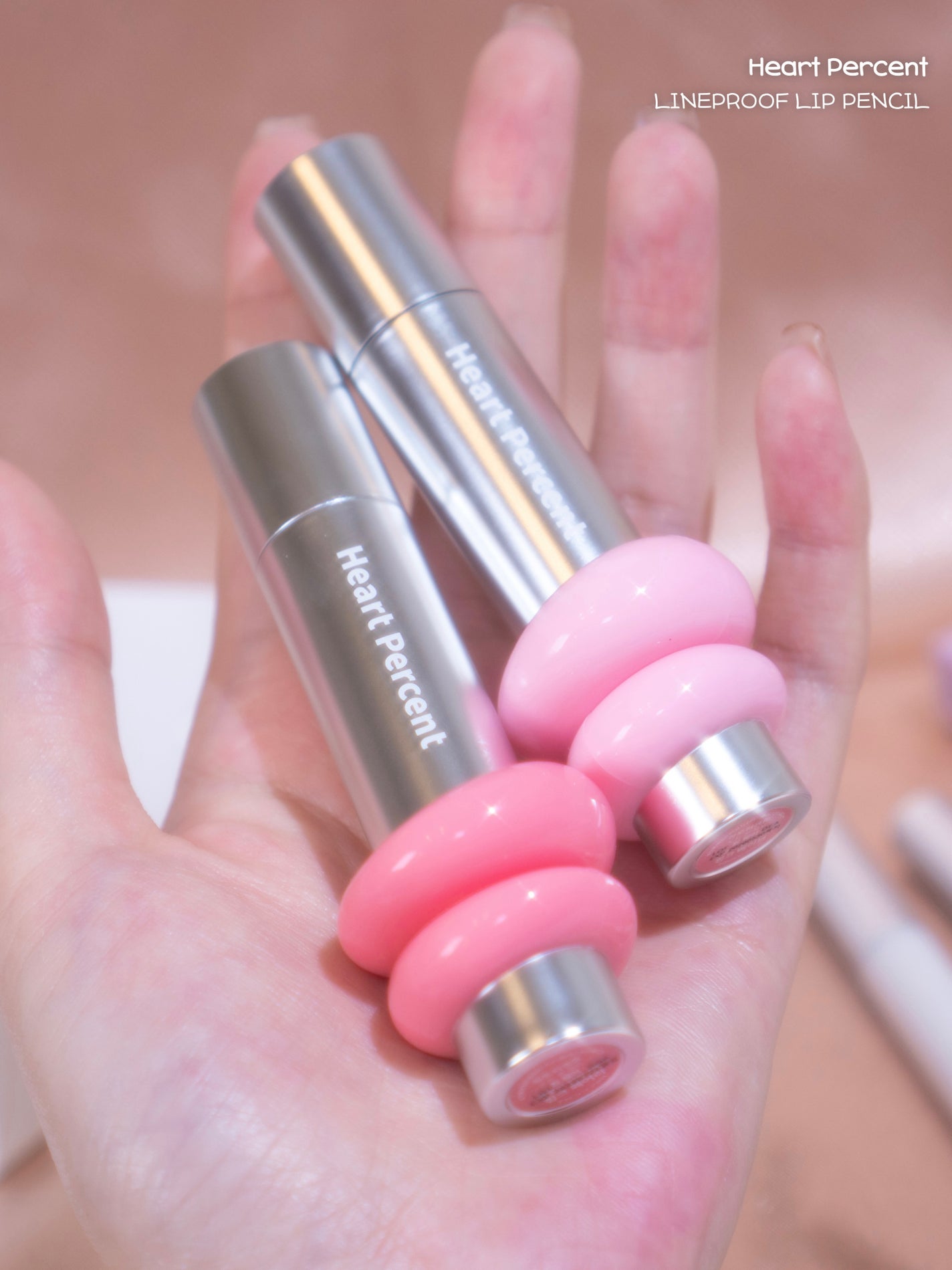 ドットオンムードワンウェイグロイティント/Heart Percent/リップティントを使ったクチコミ(9枚目)