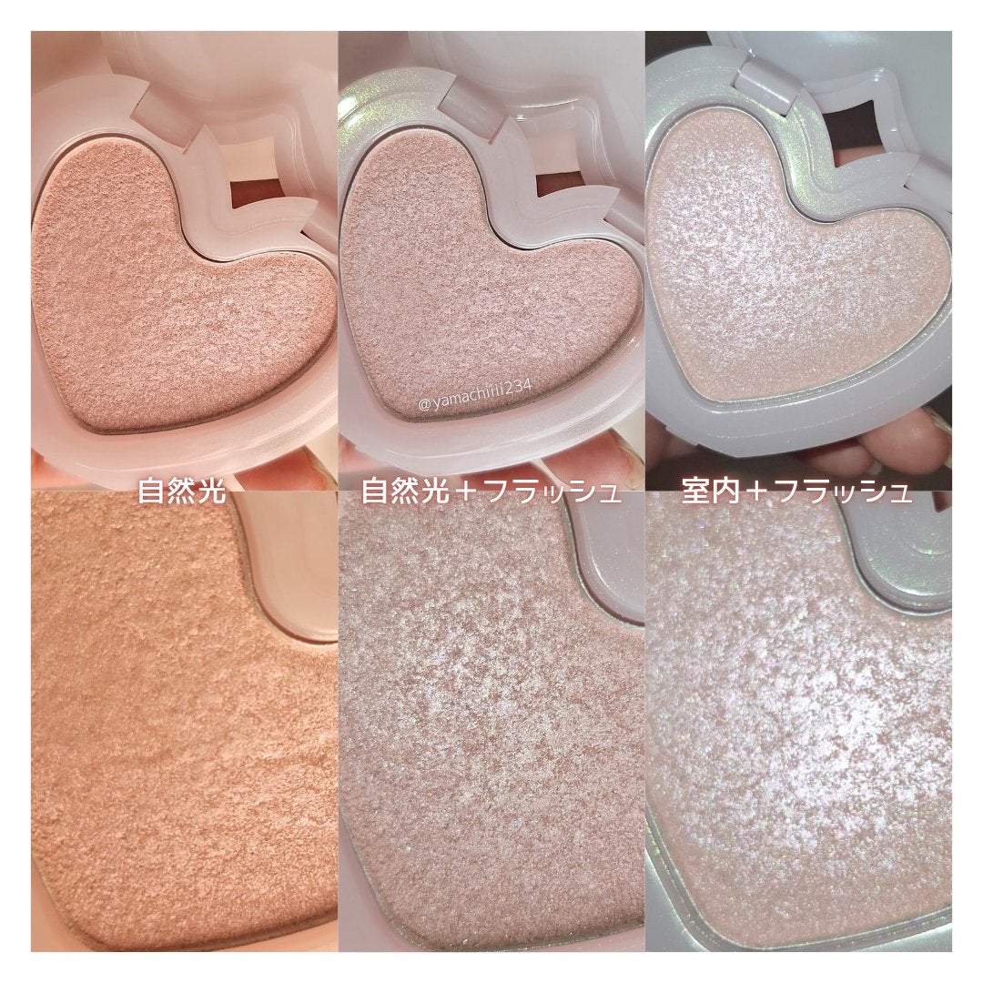 ラヴビーム グロウヴェール/lilybyred/パウダーハイライトを使ったクチコミ(5枚目)