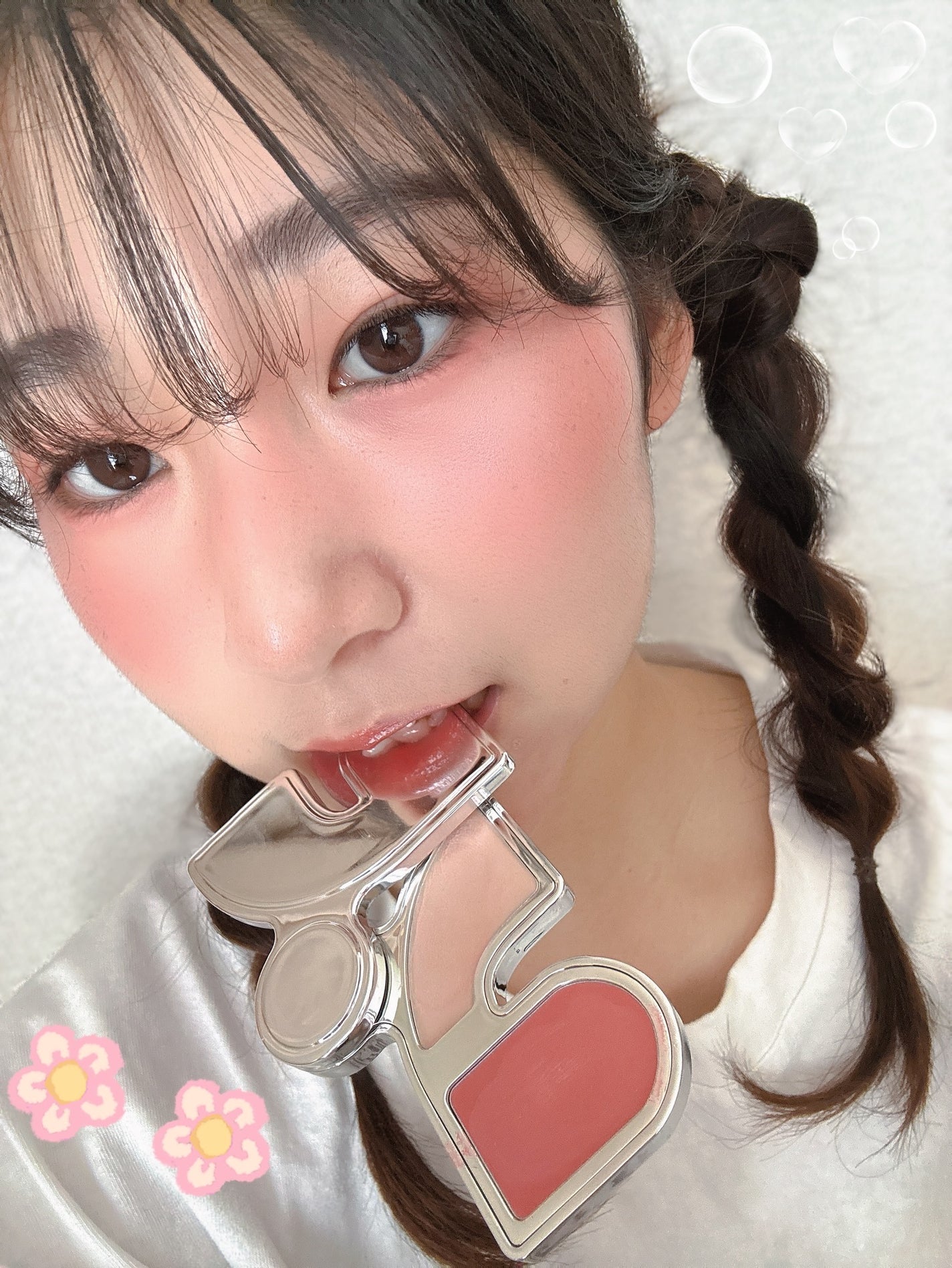 マルチブラッシュアンドハイライターデュオ/Rest & Recreation BEAUTY/ジェル・クリームチークを使ったクチコミ(5枚目)