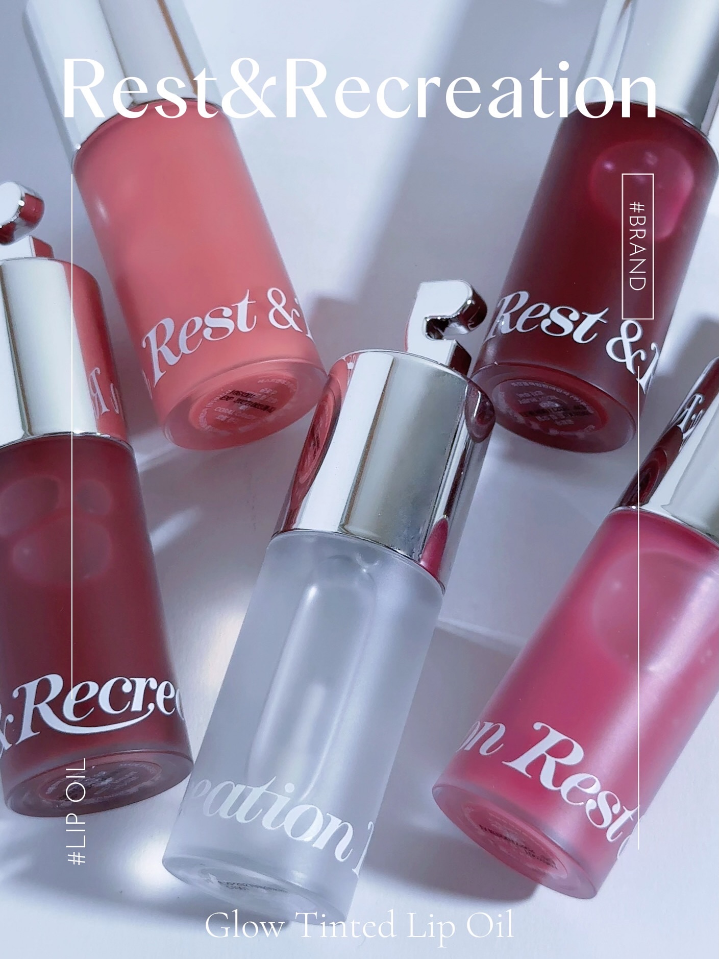 【Qoo10入店】ソンスやハンナムでアツいブランド♡

Rest & Recreation BEAUTY @restandrecreation_beauty   ▷ Glow Tinted Lip Oils 全5色

 Rest & Rec