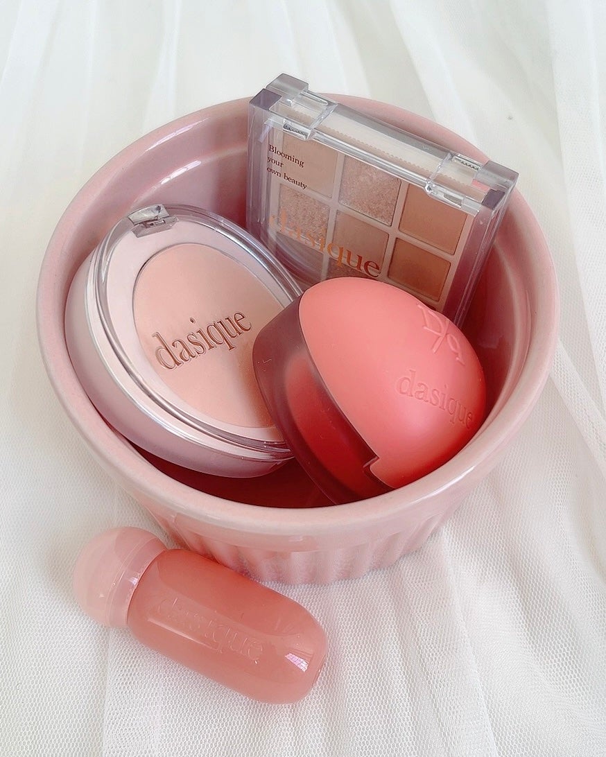 ソフトブラーチーク/dasique/パウダーチークを使ったクチコミ(2枚目)