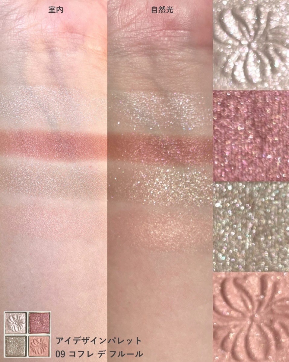 ポール & ジョー アイデザイン パレット/PAUL & JOE BEAUTE/アイシャドウパレットを使ったクチコミ(4枚目)