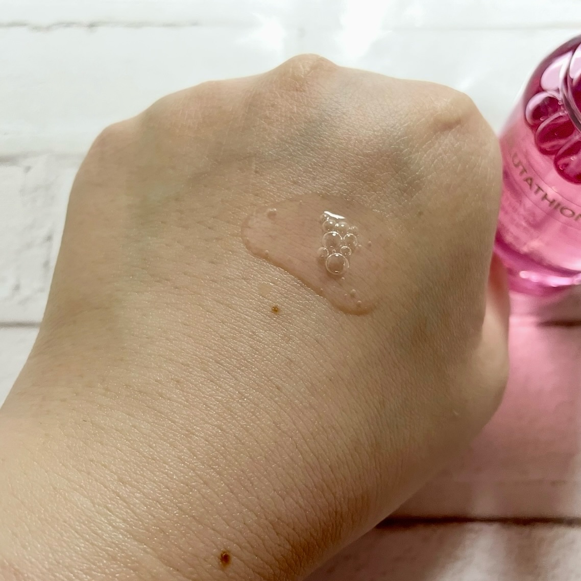 ビギンスバイジョンセンムルピンクGBセラム/BeginS by JUNGSAEMMOOL/美容液を使ったクチコミ（3枚目）