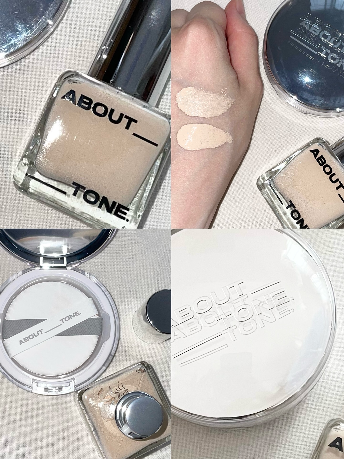 スキンレイヤーフィットファンデーション/ABOUT TONE/リキッドファンデーションを使ったクチコミ（1枚目）