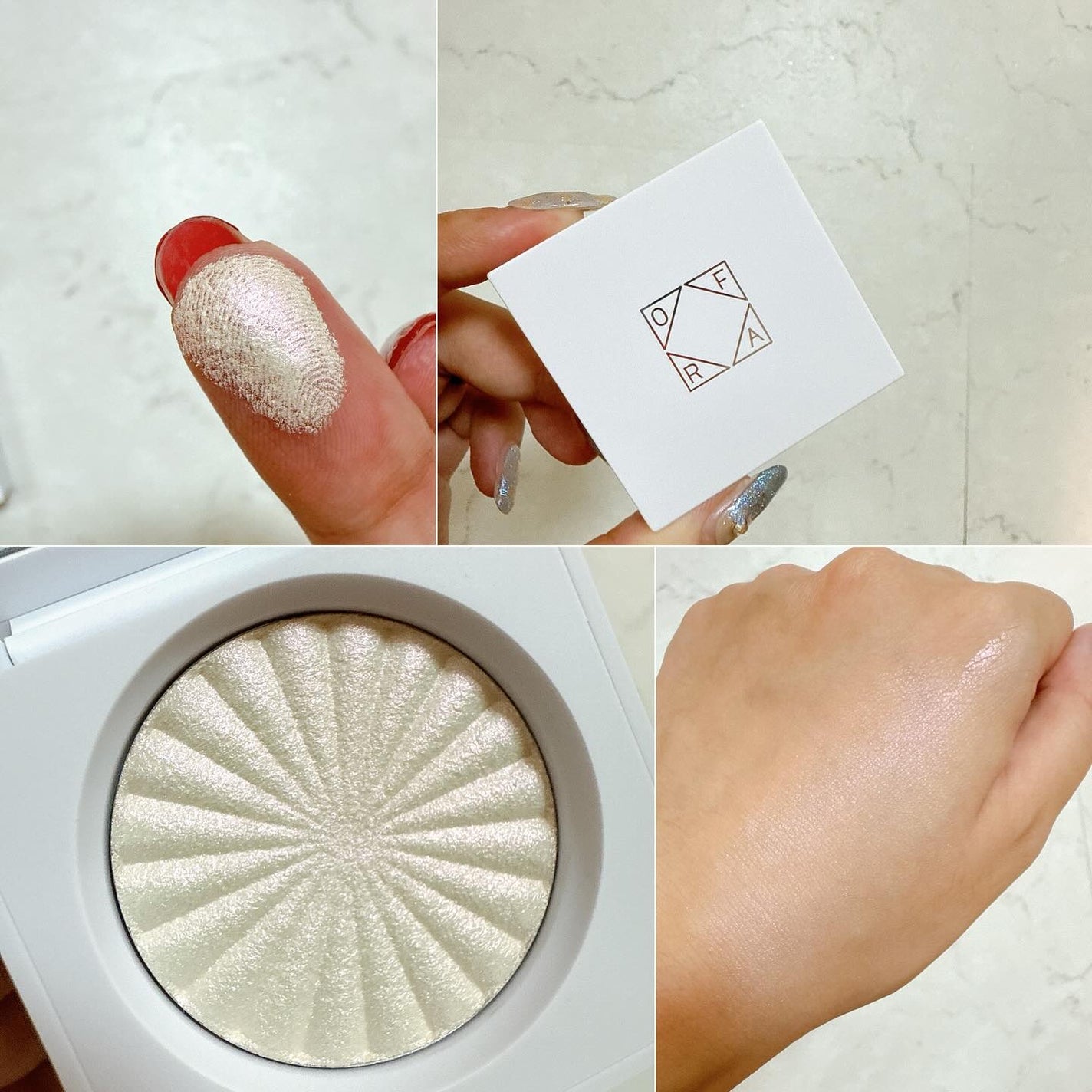OFRA mini Highlighter/Ofra Cosmetics/パウダーハイライトを使ったクチコミ(3枚目)