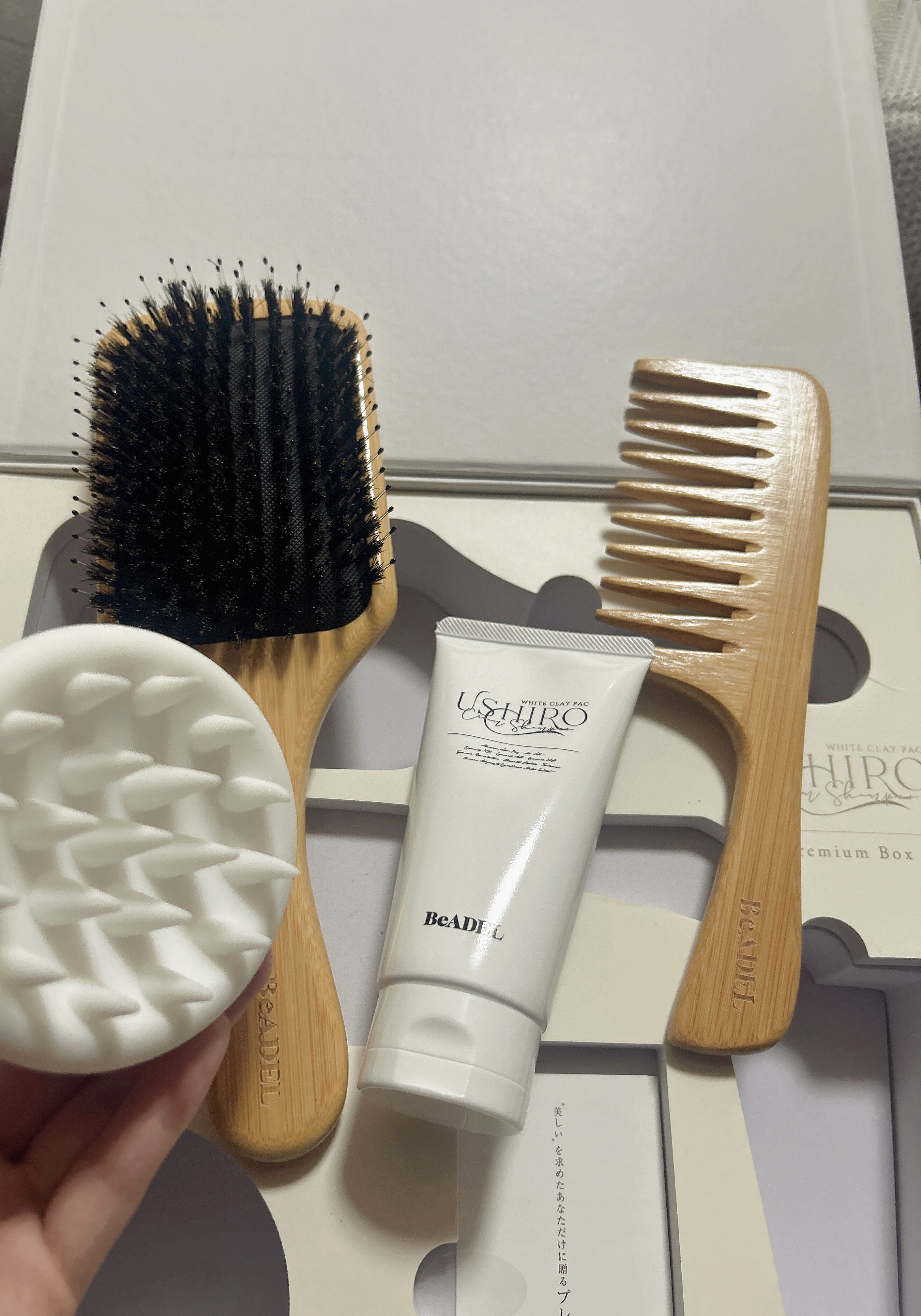 USHIROクリームシャンプー/USHIRO/市販シャンプーを使ったクチコミ（3枚目）