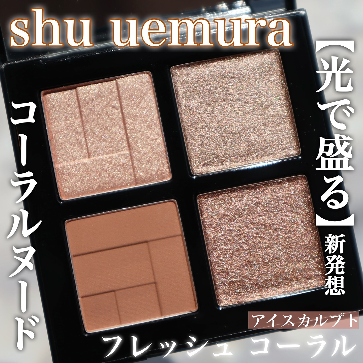アイスカルプト/shu uemura/アイシャドウパレットを使ったクチコミ（1枚目）