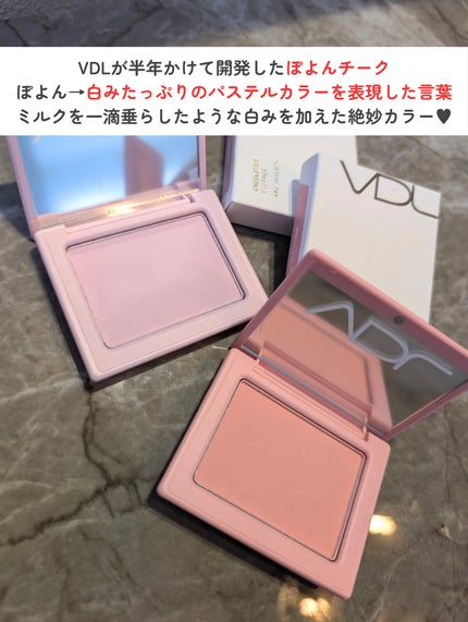 チークステイン ブラッシャー/VDL/パウダーチークを使ったクチコミ(2枚目)