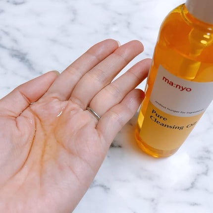 ピュア クレンジング オイル/manyo/オイルクレンジングを使ったクチコミ(3枚目)
