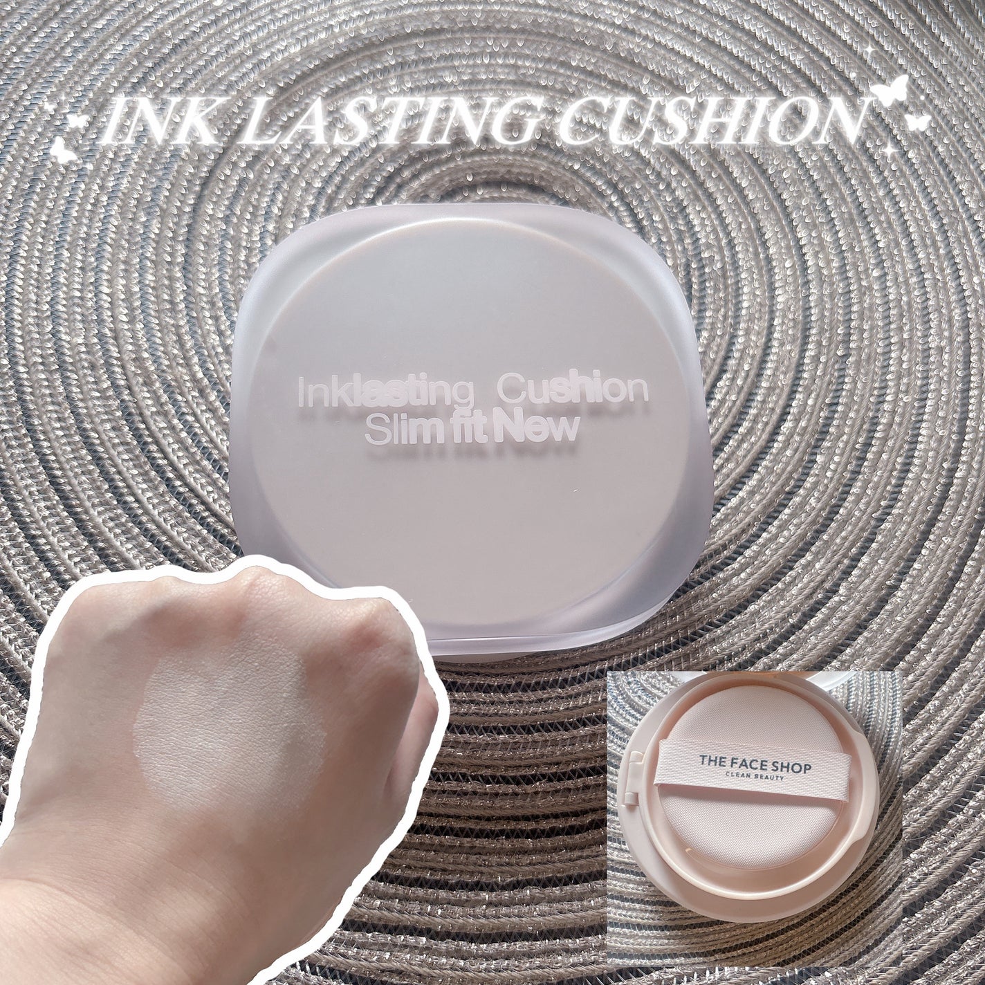 インクラスティングクッションファンデーション/THE FACE SHOP/クッションファンデーションを使ったクチコミ(1枚目)