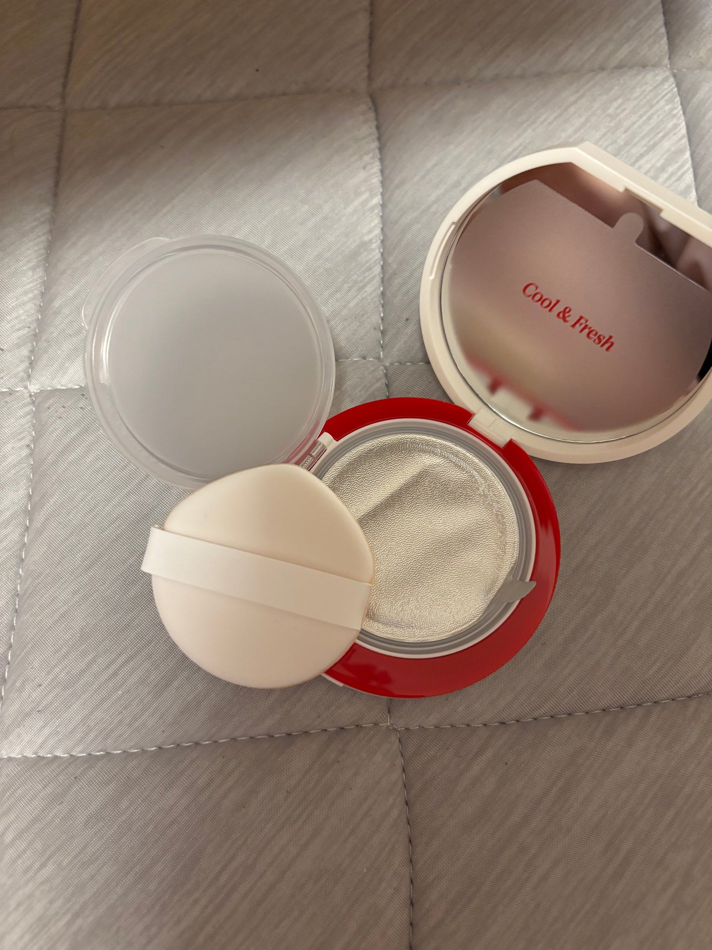 ビーベルベット セバムカットクッション/espoir/プレストパウダーを使ったクチコミ(3枚目)