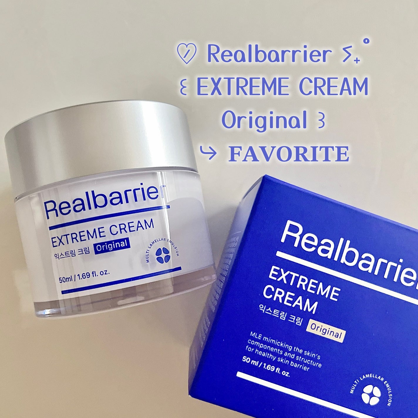 リアルバリア エクストリームクリーム オリジナル/Real Barrier/フェイスクリームを使ったクチコミ(1枚目)