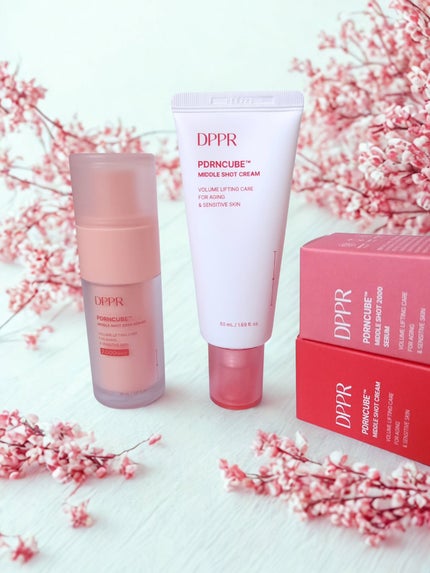 DPPR PDRN CUBE ミドルショットクリーム/DPPR/フェイスクリームを使ったクチコミ(1枚目)