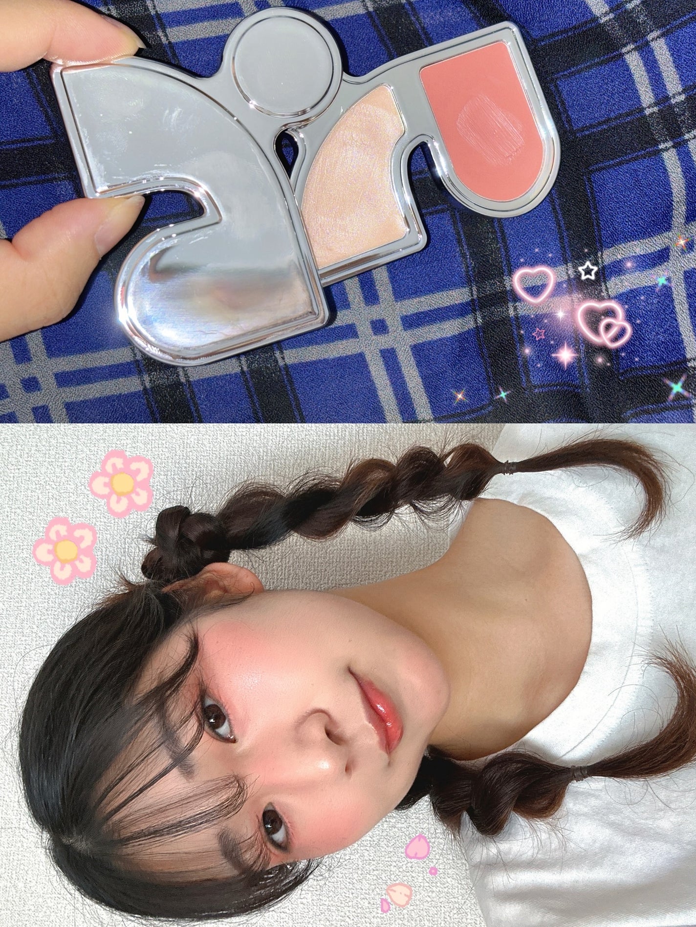 マルチブラッシュアンドハイライターデュオ/Rest & Recreation BEAUTY/ジェル・クリームチークを使ったクチコミ(6枚目)