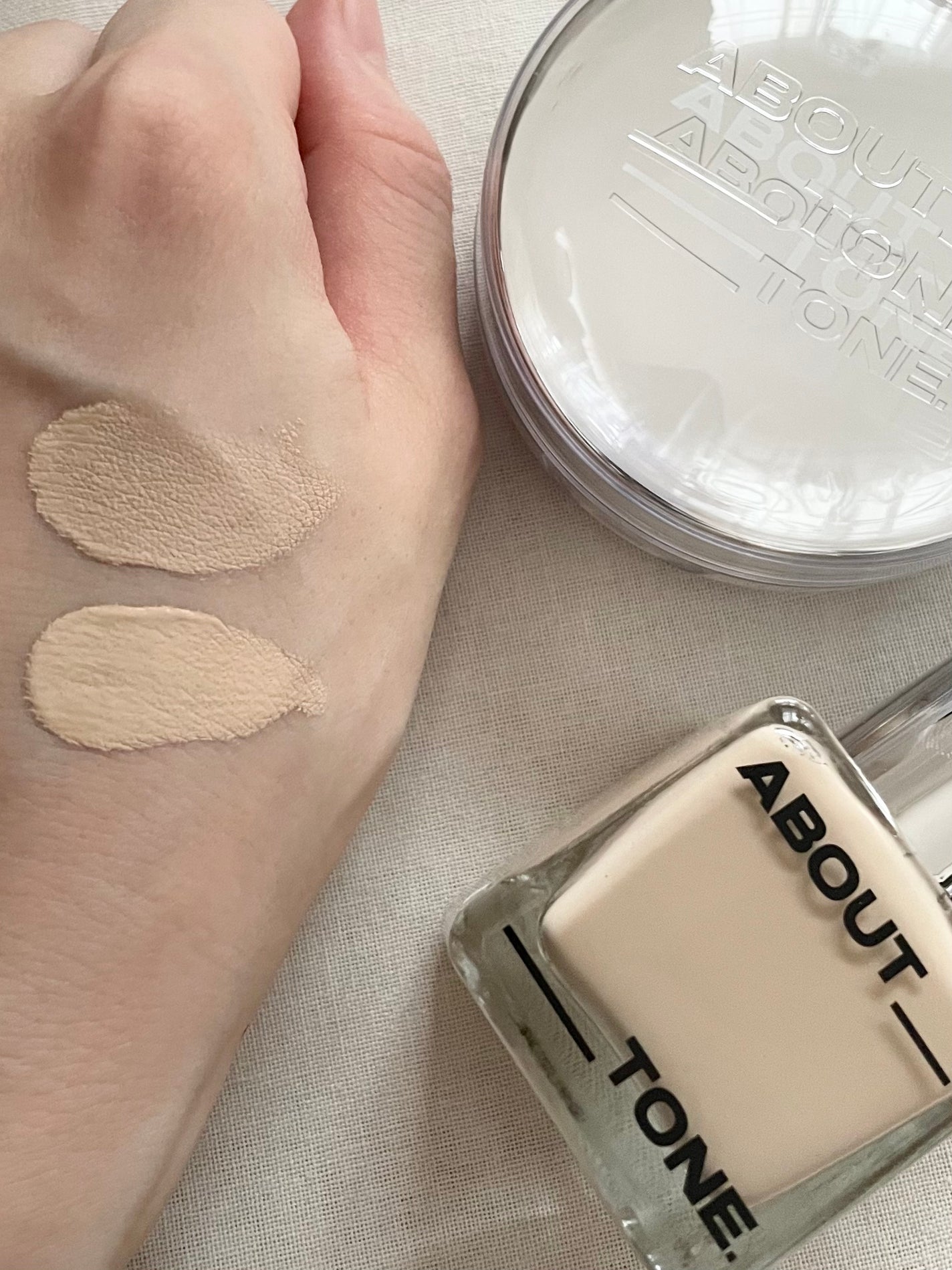 スキンレイヤーフィットファンデーション/ABOUT TONE/リキッドファンデーションを使ったクチコミ(6枚目)