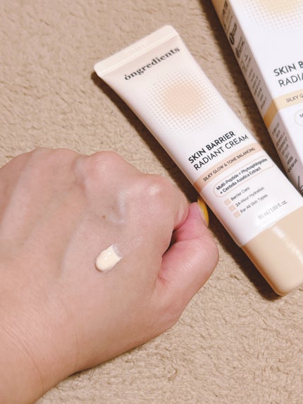 Maily on LIPS 「【Ongredientsスキンバリアラディアントクリーム】On..」(4枚目)