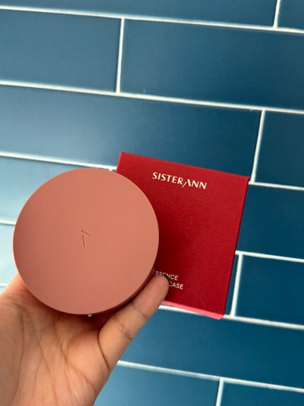 ピンクエッセンスカバーパクト/SISTER ANN/クッションファンデーションを使ったクチコミ(6枚目)