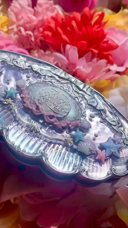 シェルズジュエルコレクション 6色アイシャドウパレット/FlowerKnows/アイシャドウパレットを使ったクチコミ(4枚目)