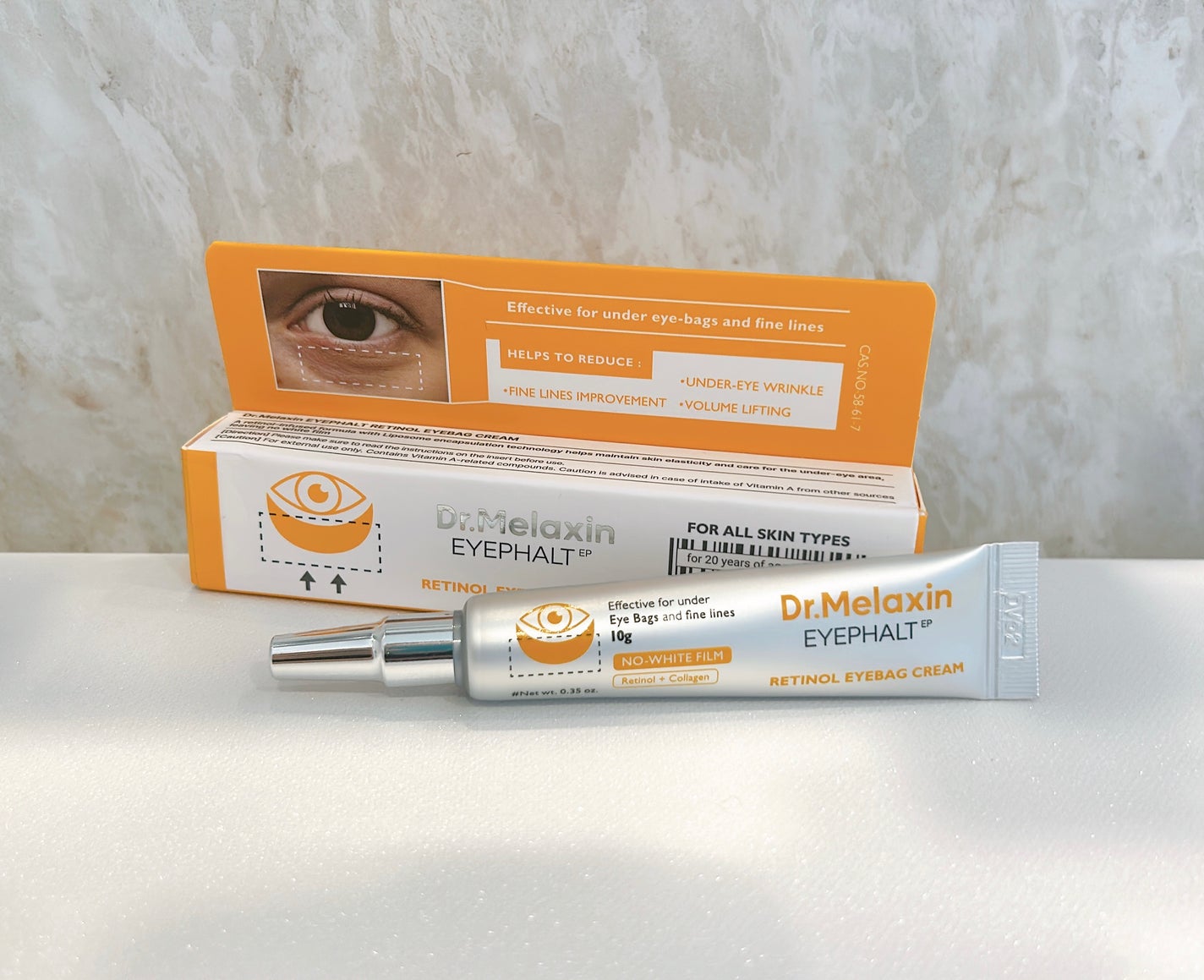 レチノールアイファルトアイバッククリーム/Dr.Melaxin/アイケア・アイクリームを使ったクチコミ(10枚目)