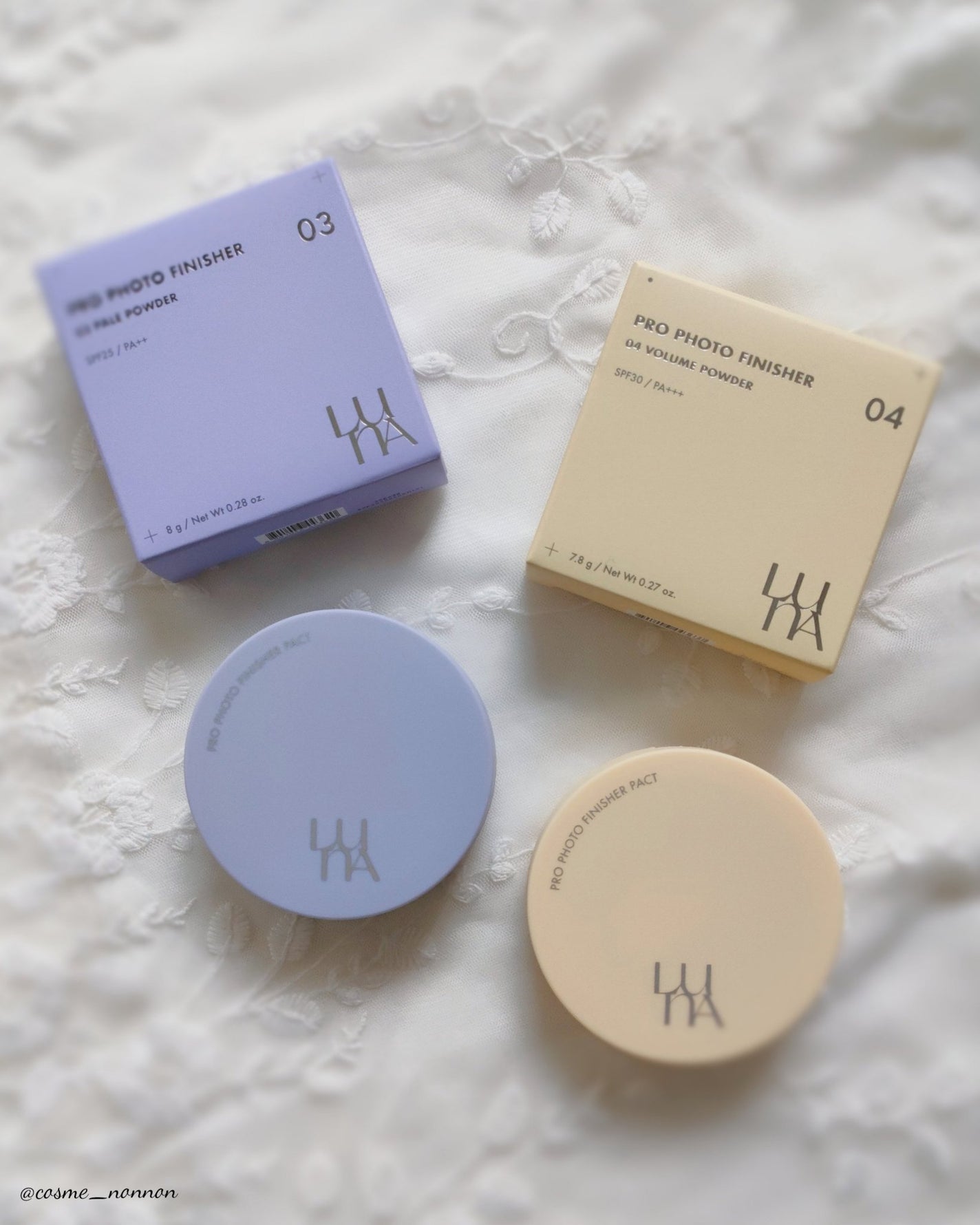 プロフォトフィニッシャー/LUNA/プレストパウダーを使ったクチコミ(10枚目)