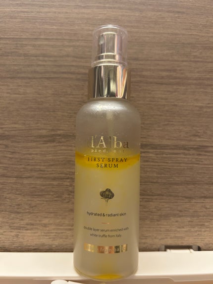 ダルバ ホワイトトリュフファーストスプレーセラム/ダルバ/ミスト状化粧水を使ったクチコミ(1枚目)