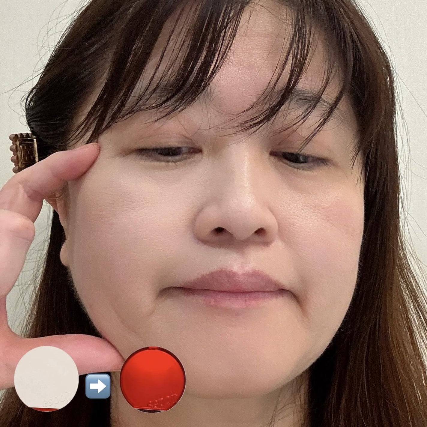 ビーベルベット カバークッション/espoir/クッションファンデーションを使ったクチコミ(8枚目)