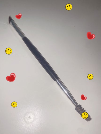 ダブルエンドアイブロウブラシ スクリュータイプ/ロージーローザ/メイクブラシを使ったクチコミ(1枚目)