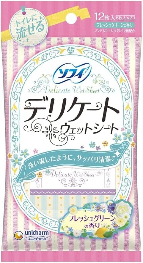 ソフィ デリケートウェットシート フレッシュグリーンの香り / ソフィ