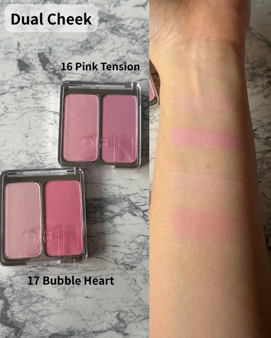 デュアルチーク/2aN/パウダーチークを使ったクチコミ(4枚目)