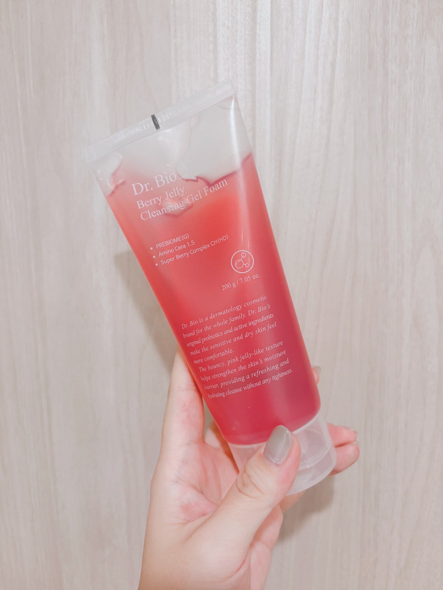 ベリーゼリークレンジングジェルフォーム/Dr.Bio/クレンジングジェルを使ったクチコミ(1枚目)