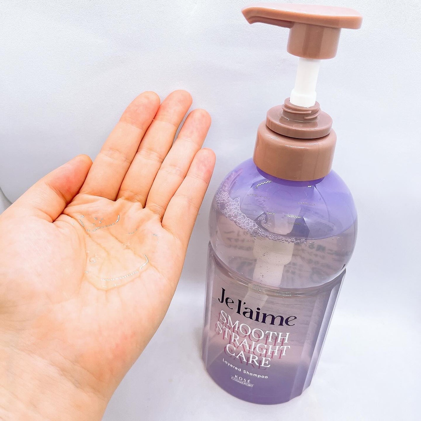 ジュレーム レイヤード シャンプー/ヘアトリートメント(スムースストレートケア)/Je l'aime/市販シャンプーを使ったクチコミ(3枚目)
