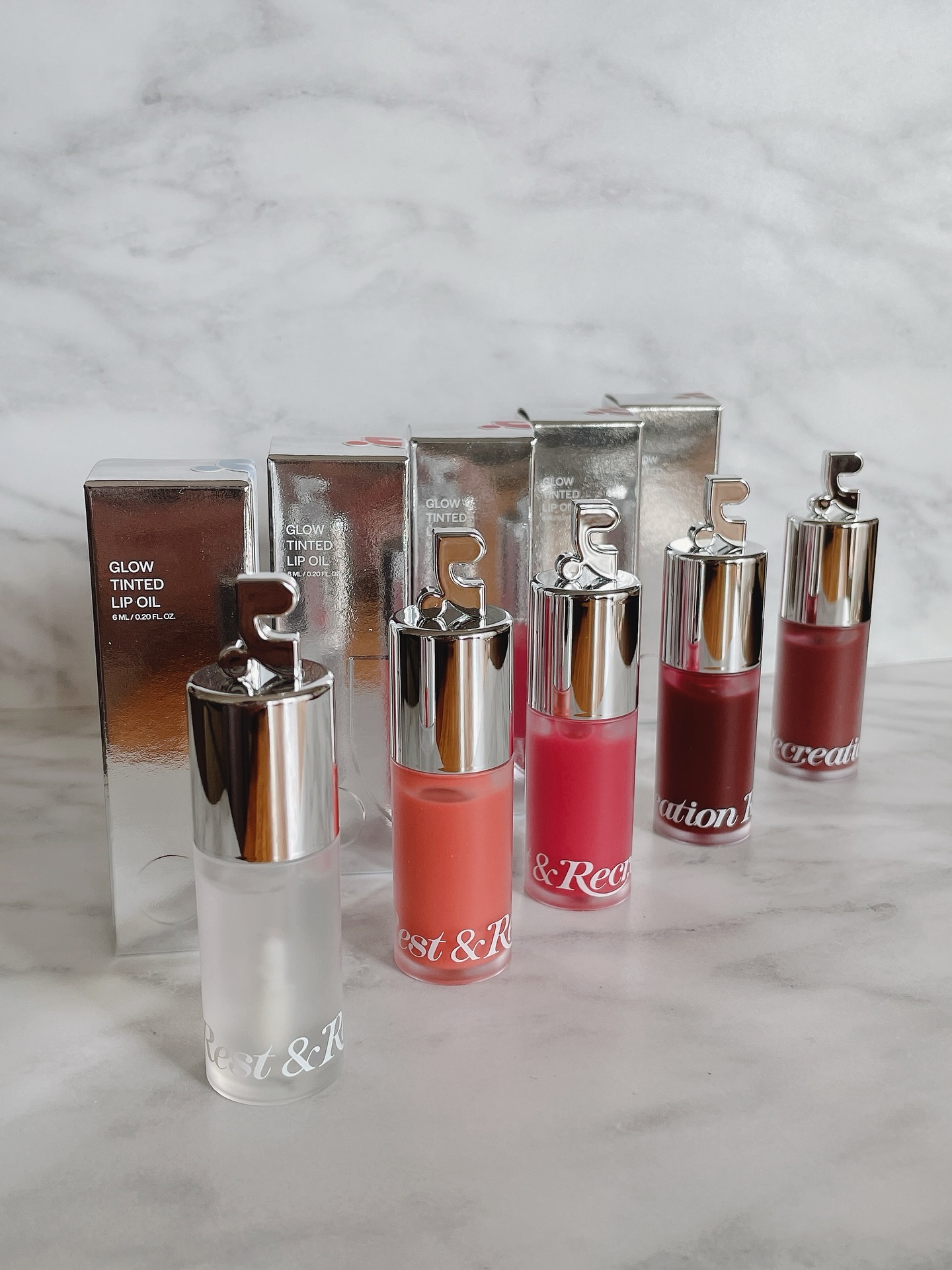 GLOW TINTED LIP OIL/Rest & Recreation BEAUTY/リップオイルを使ったクチコミ（2枚目）