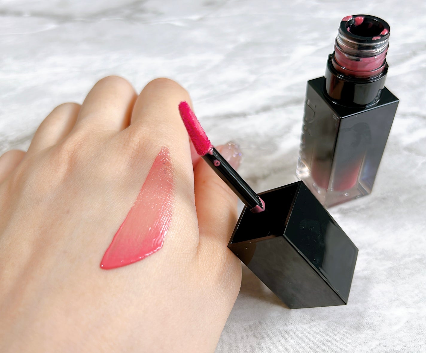 ブラーグロイリップティント/Dinto/リップティントを使ったクチコミ(4枚目)