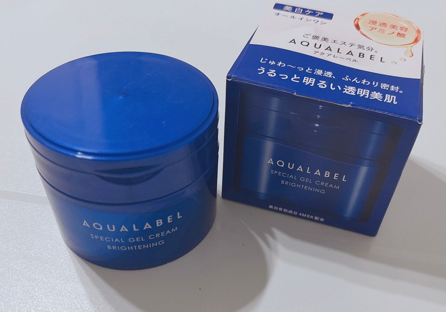 スペシャルジェルクリーム EX (ブライトニング) /アクアレーベル/オールインワン化粧品を使ったクチコミ(1枚目)