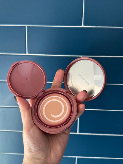 ピンクエッセンスカバーパクト/SISTER ANN/クッションファンデーションを使ったクチコミ(4枚目)