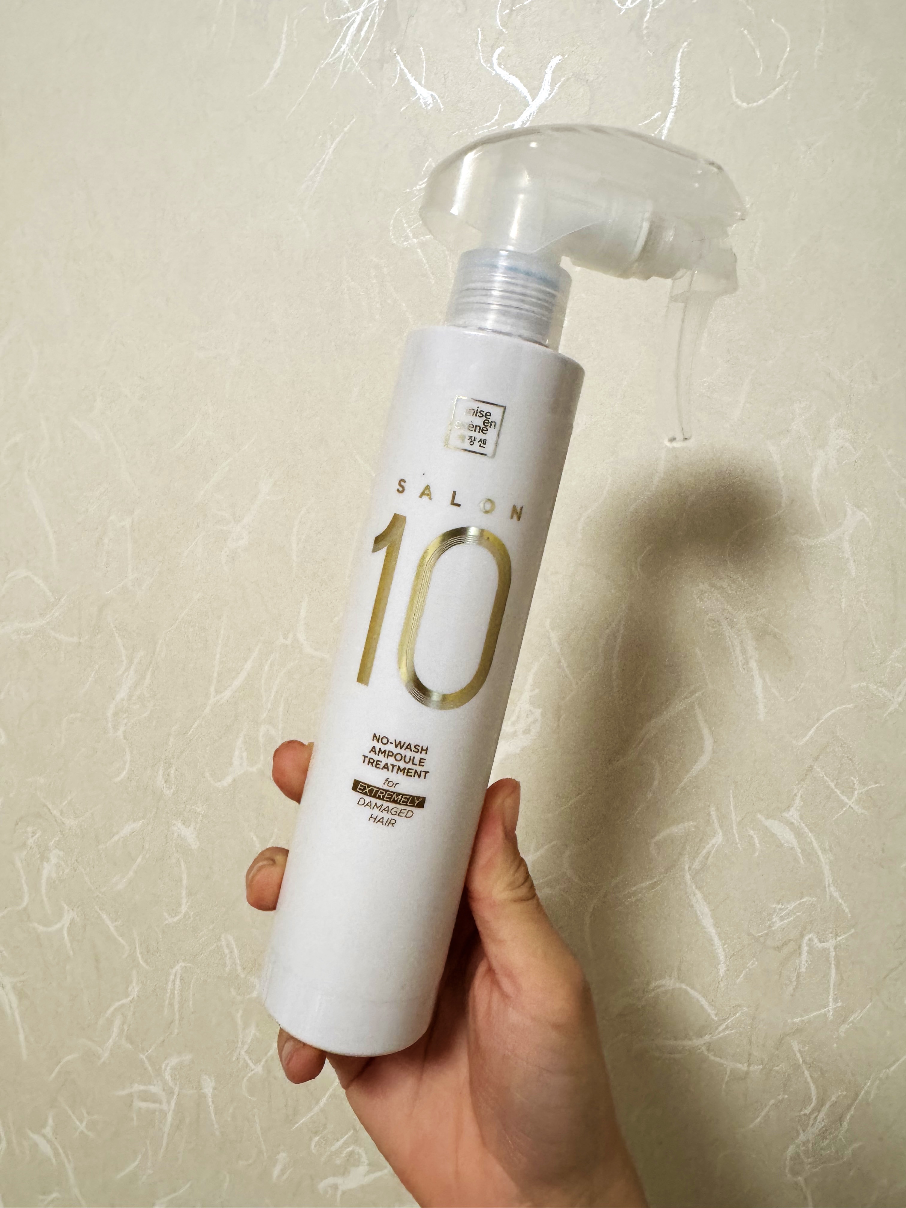 ミジャンセン サロン10 ミストトリートメント/miseenscene/アウトバストリートメントを使ったクチコミ（1枚目）