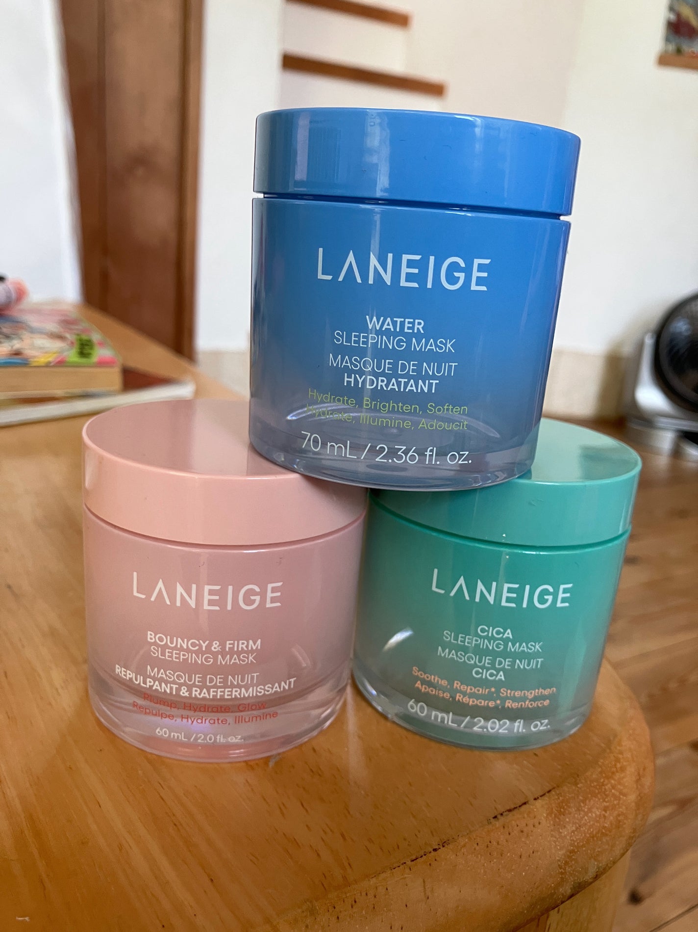 シカスリーピングマスク N/LANEIGE/フェイスクリームを使ったクチコミ(5枚目)