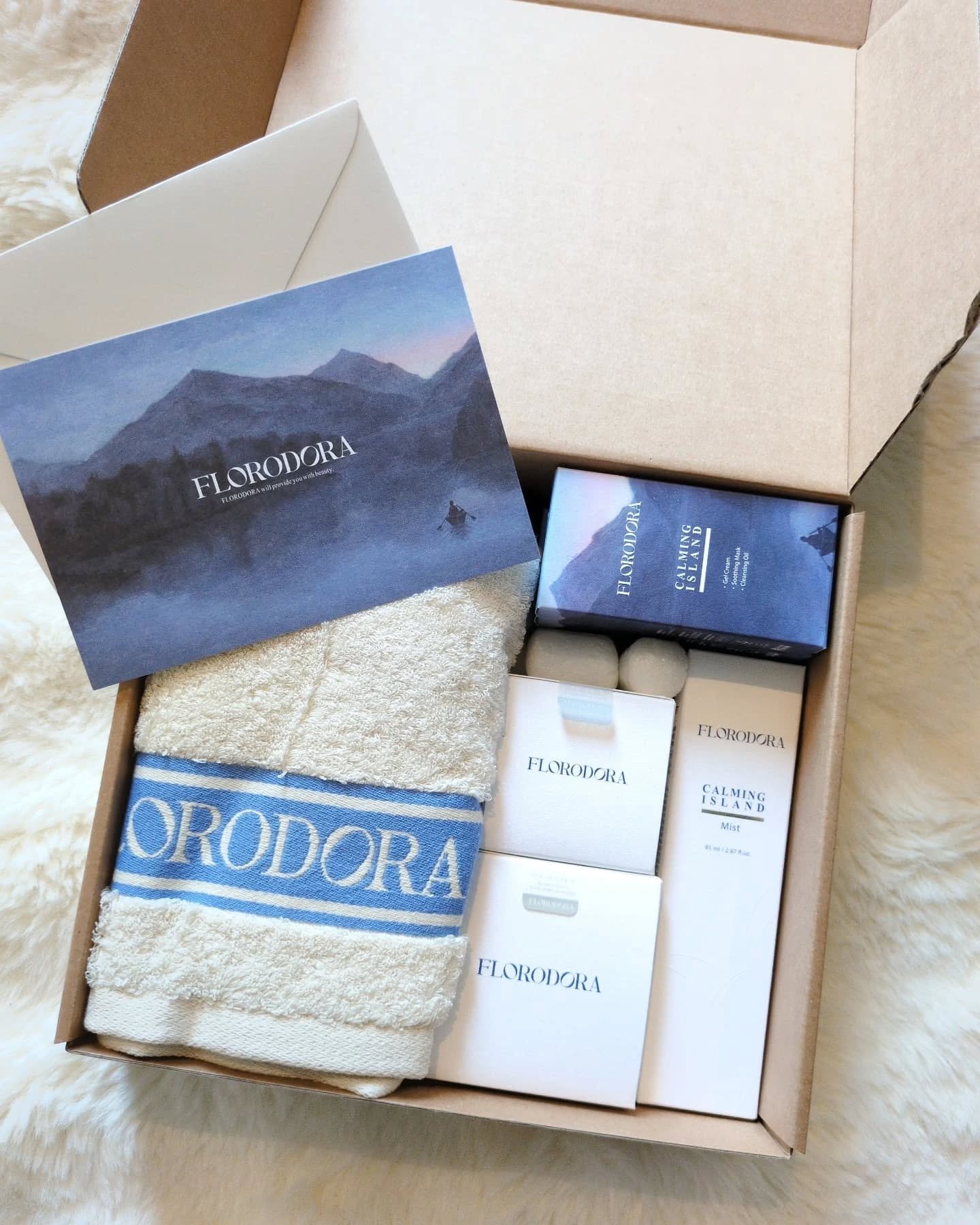 フローロドラ カーミングアイランドジェルクリーム/Florodora/フェイスクリームを使ったクチコミ（3枚目）