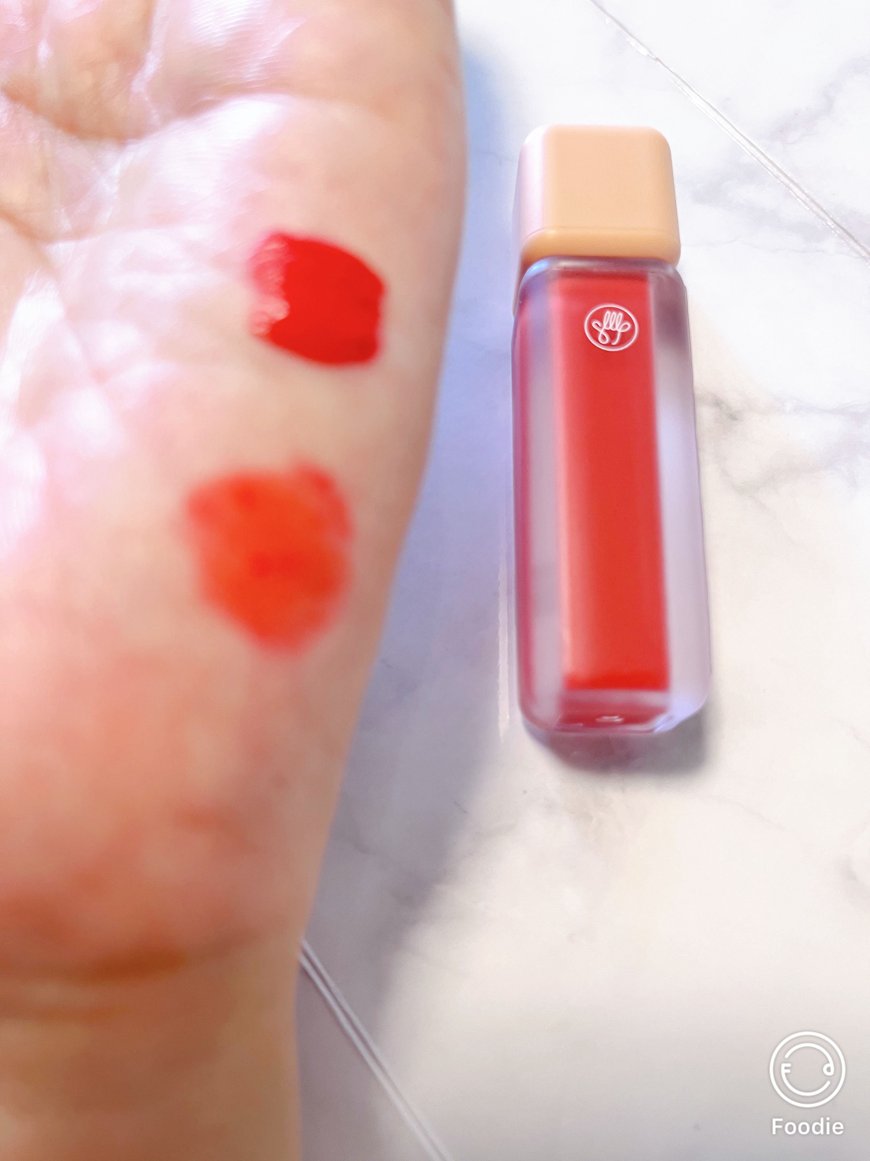 Arti Water Blur Tint/SON&PARK/口紅を使ったクチコミ（3枚目）