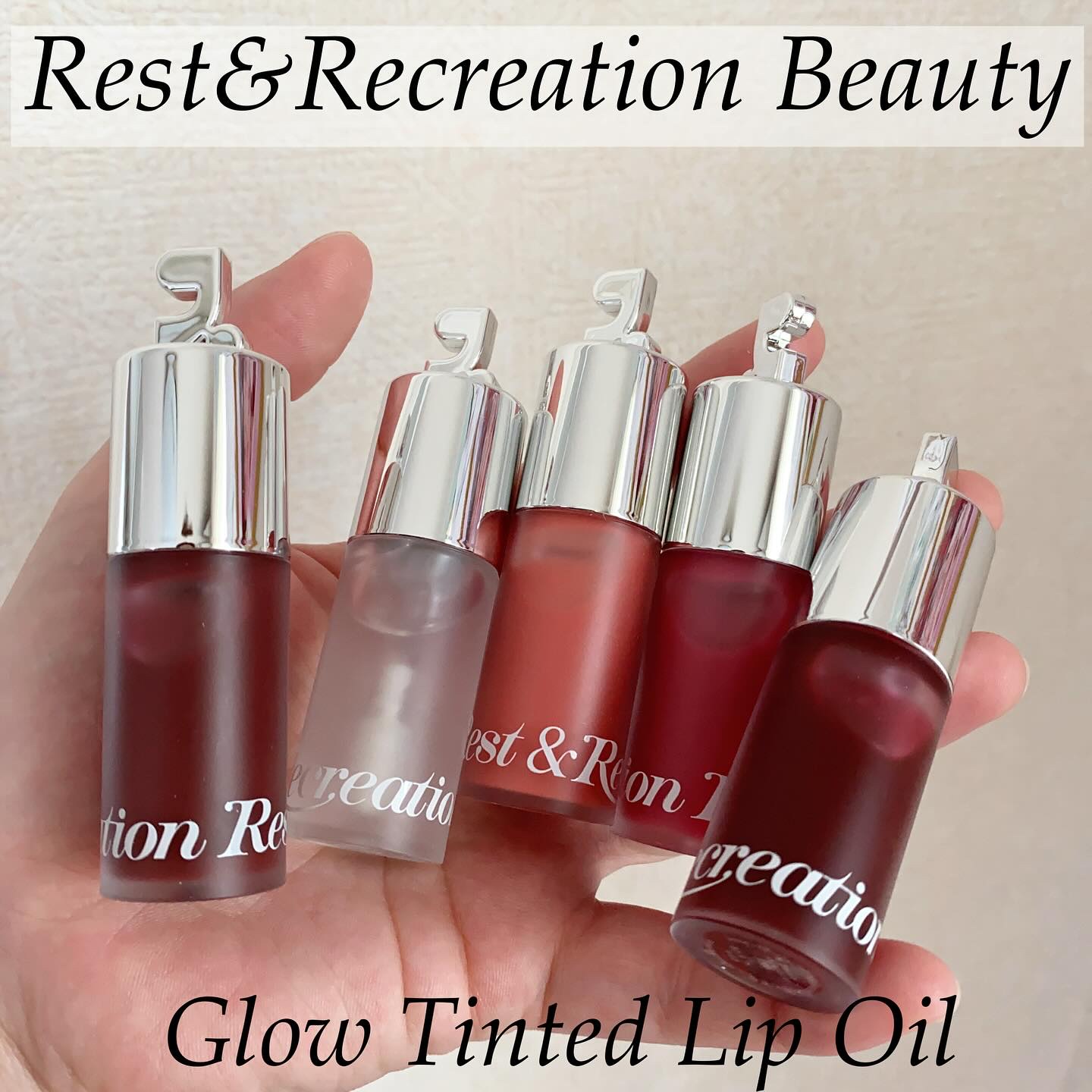 GLOW TINTED LIP OIL/Rest & Recreation BEAUTY/リップオイルを使ったクチコミ（1枚目）
