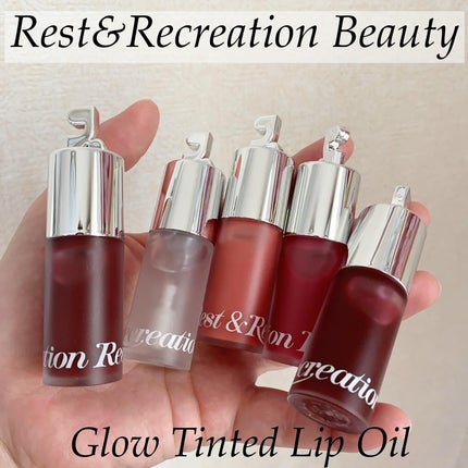 GLOW TINTED LIP OIL/Rest & Recreation BEAUTY/リップオイルを使ったクチコミ(1枚目)