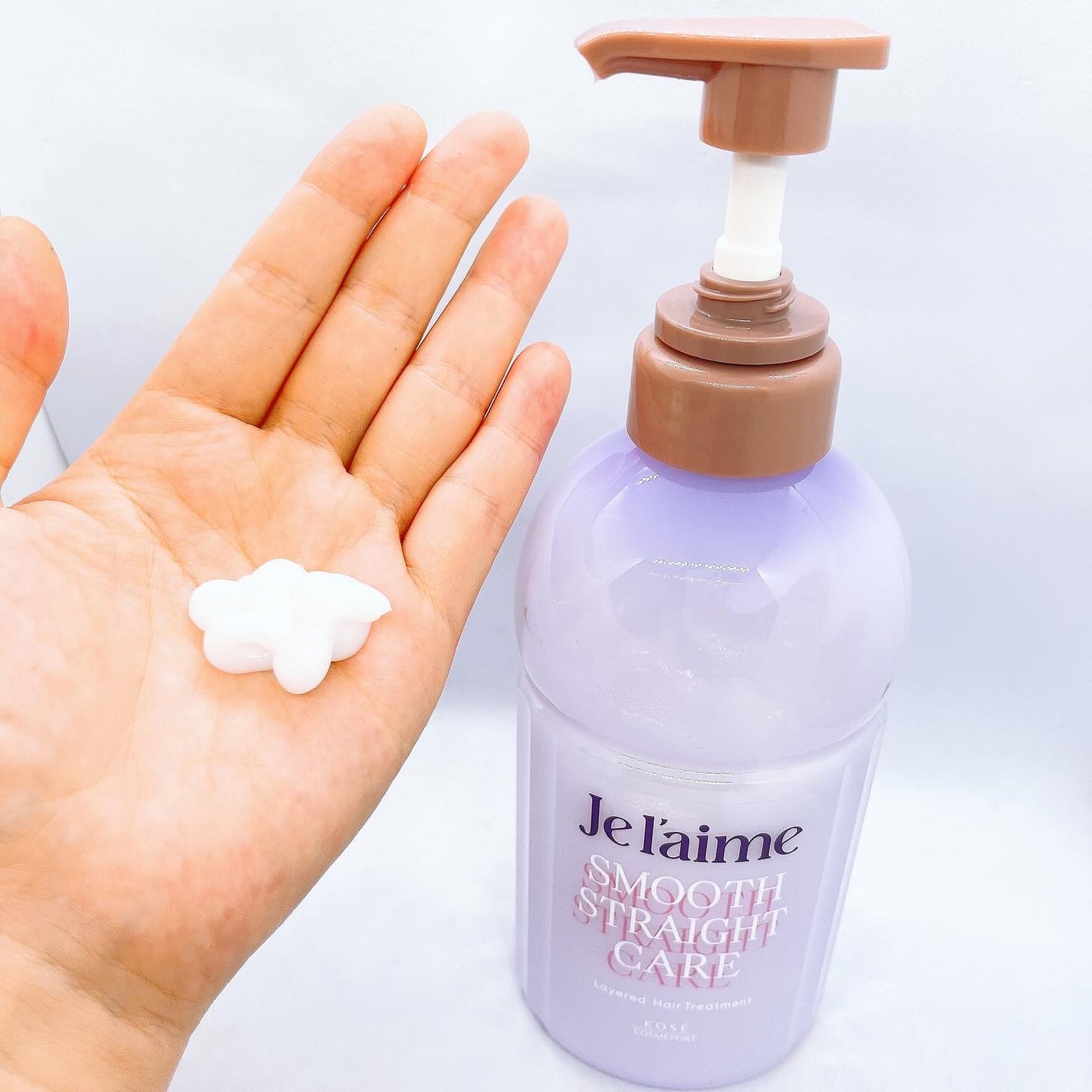 ジュレーム レイヤード シャンプー/ヘアトリートメント(スムースストレートケア)/Je l'aime/市販シャンプーを使ったクチコミ(4枚目)