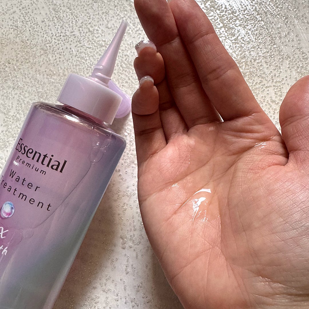 エッセンシャル プレミアム ウォータートリートメント EXスムース/エッセンシャル/アウトバストリートメントを使ったクチコミ(5枚目)