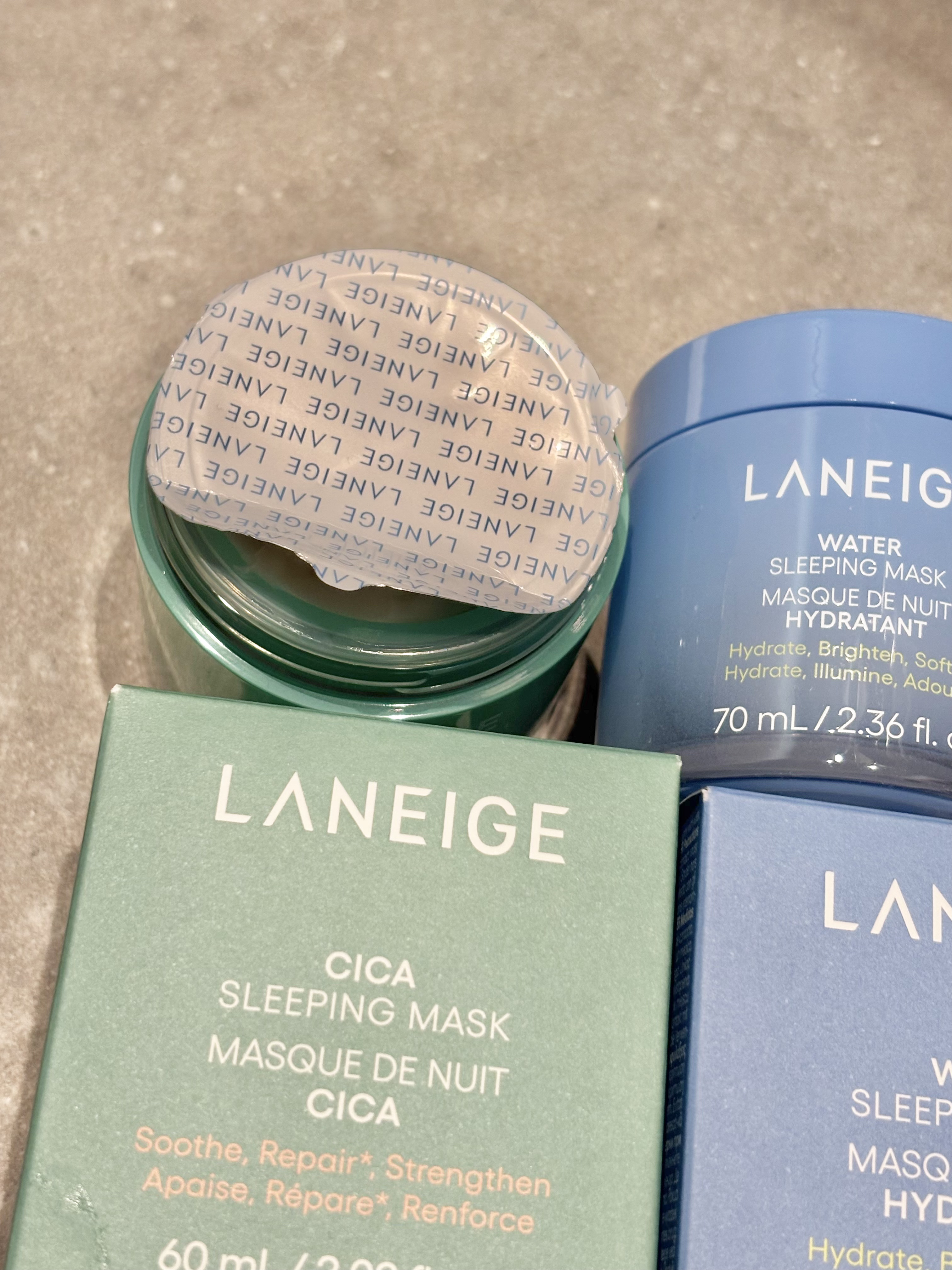 シカスリーピングマスク N/LANEIGE/フェイスクリームを使ったクチコミ（2枚目）